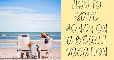 how to save money on a beach vacation