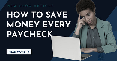 How to save money every paycheck
