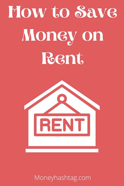 how to save money on rent